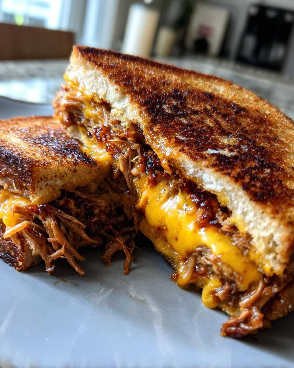 BBQ Grilled Cheese Sandwich - detail 2
