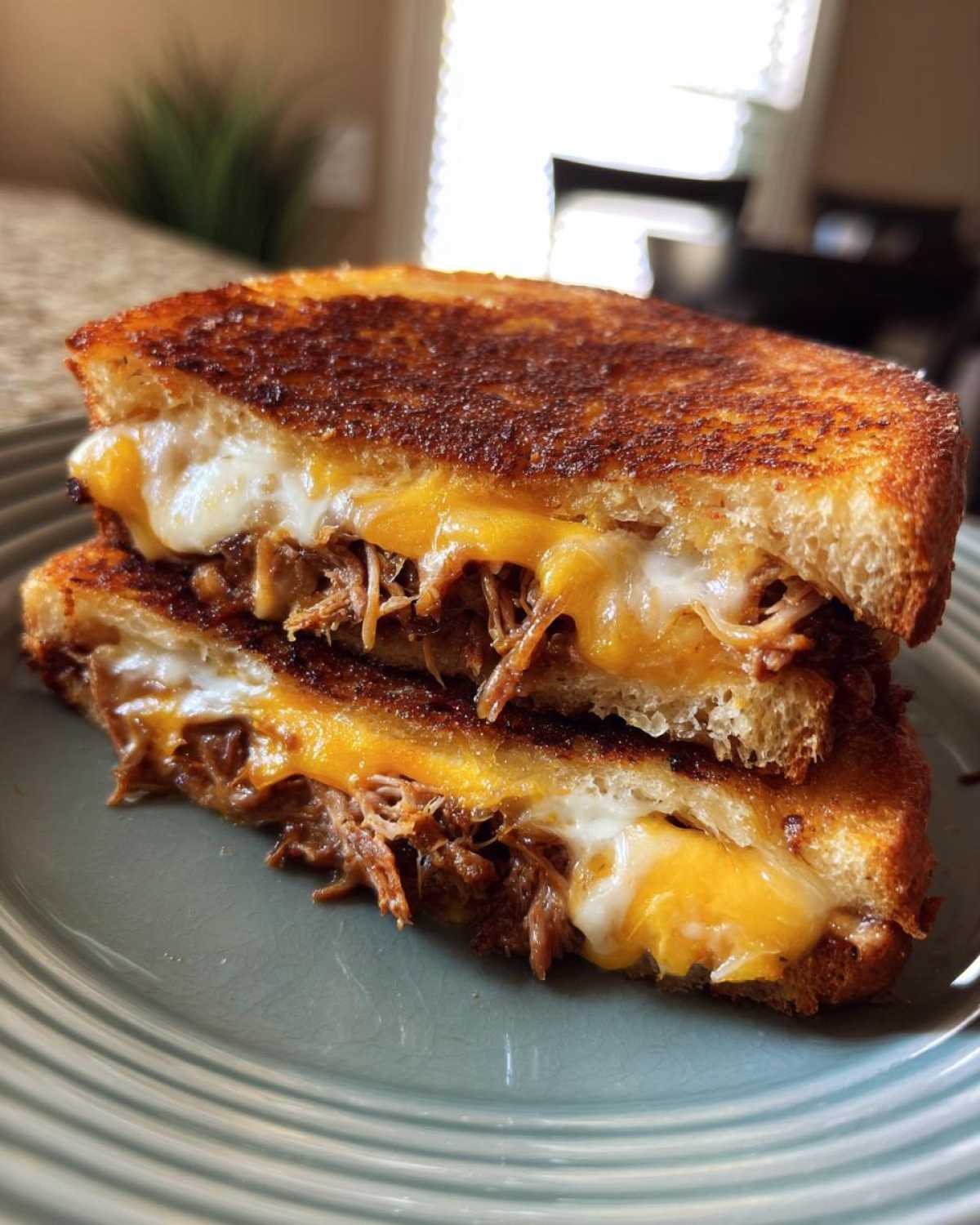 BBQ Grilled Cheese Sandwich - detail 3