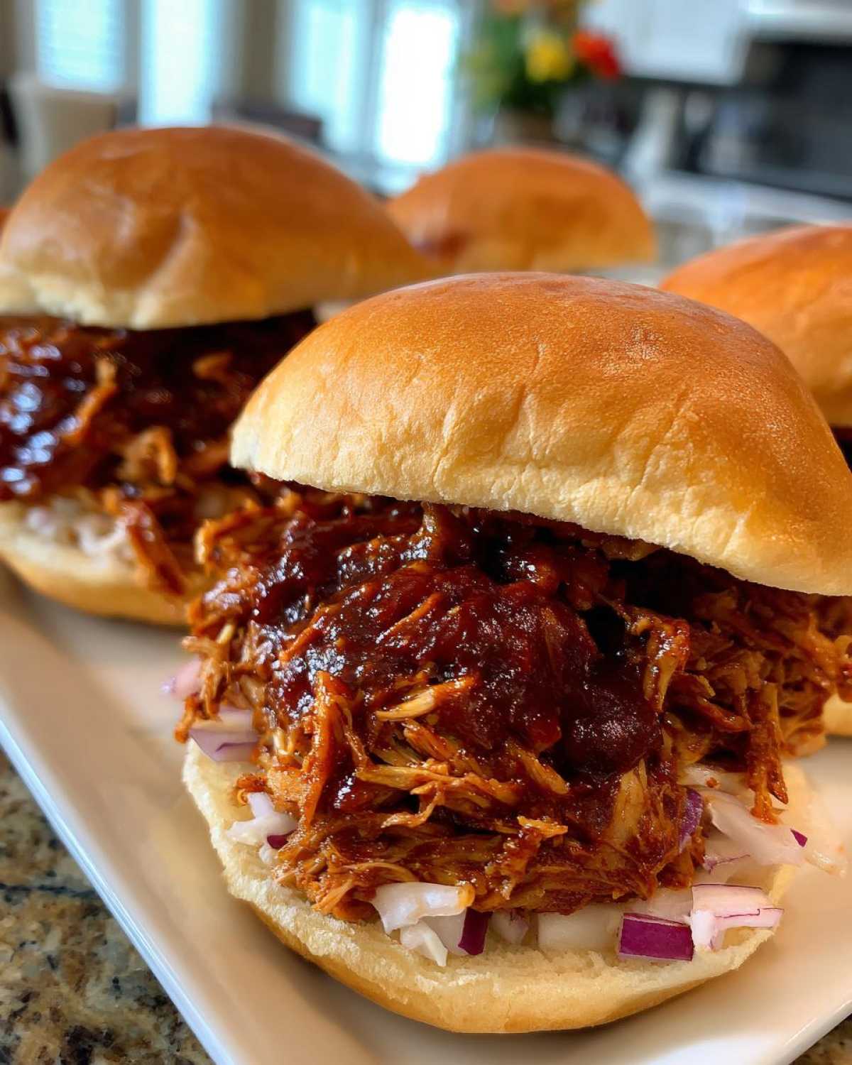 BBQ Jackfruit Sliders - detail 1