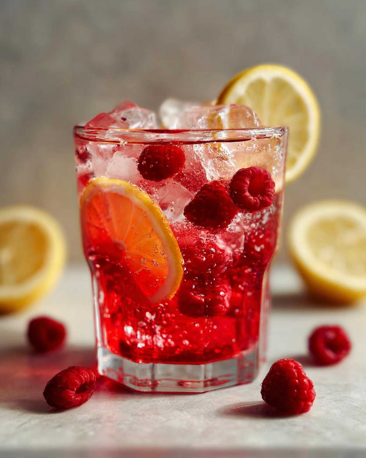 Berry Hibiscus Lemonade - detail 1