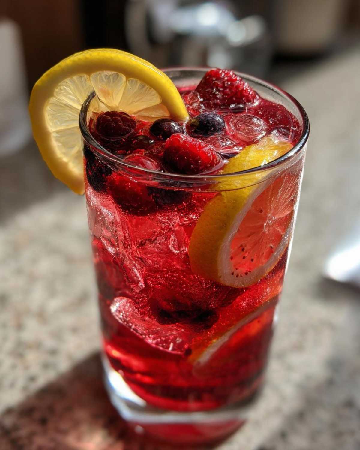 Berry Hibiscus Lemonade - detail 3