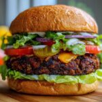 Black Bean Veggie Burger