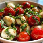 Cherry Tomato Mozzarella Salad