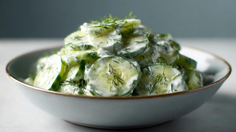 Creamy Cucumber Salad
