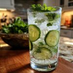 Cucumber-Mint Sparkler