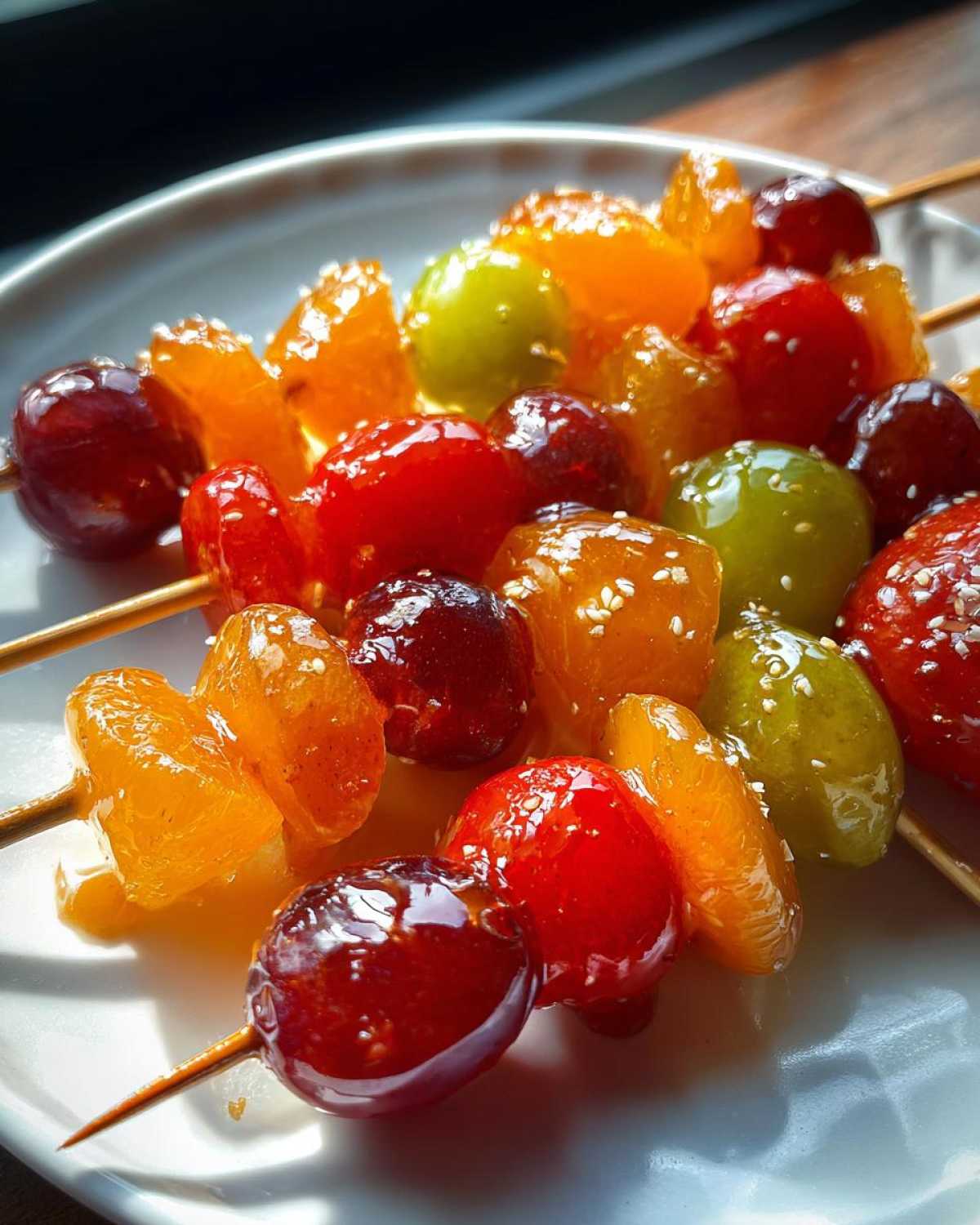 Fruit Candied Skewers (Tanghulu) - detail 2