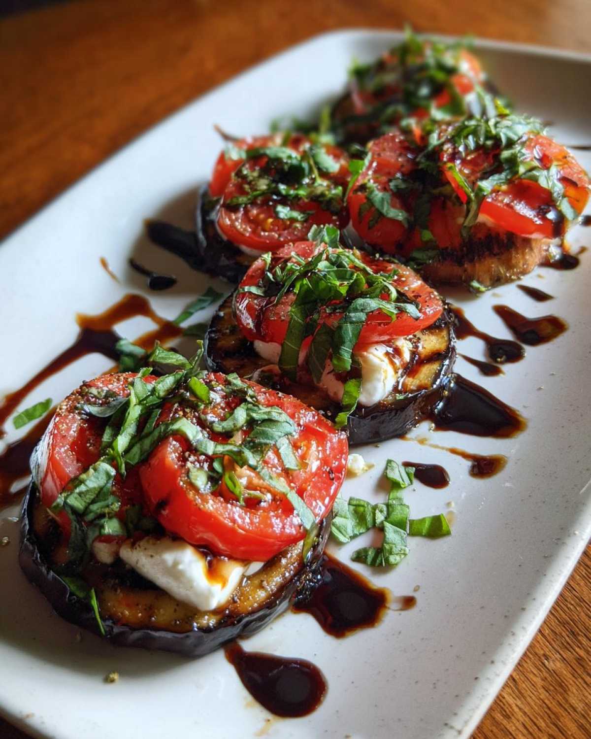 Grilled Eggplant Caprese - detail 1