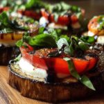 Grilled Eggplant Caprese