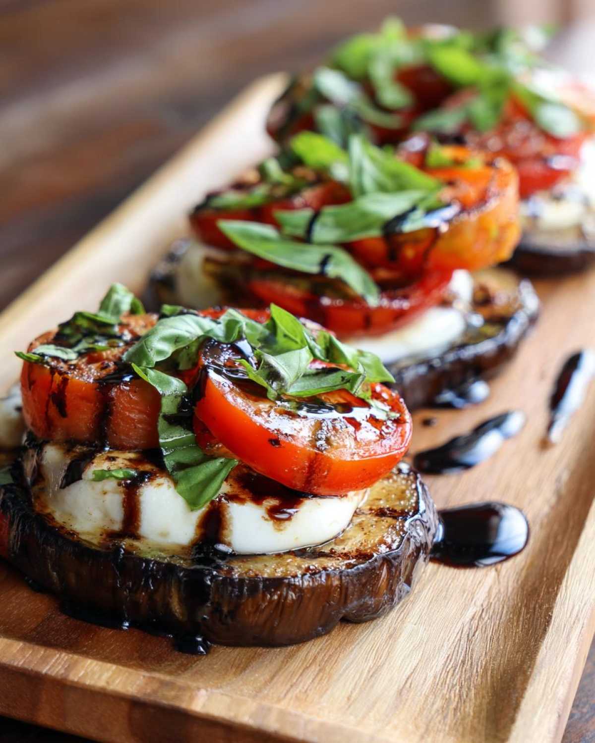Grilled Eggplant Caprese - detail 3