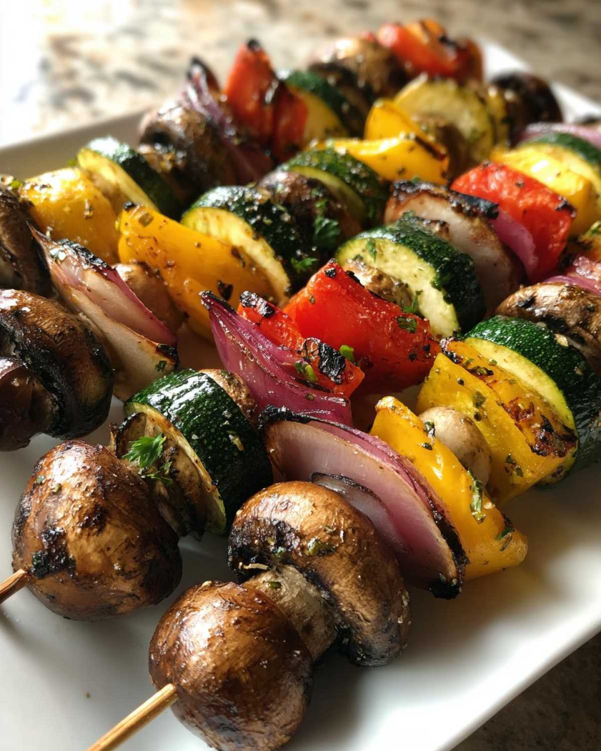 Grilled Veggie Skewers - detail 3