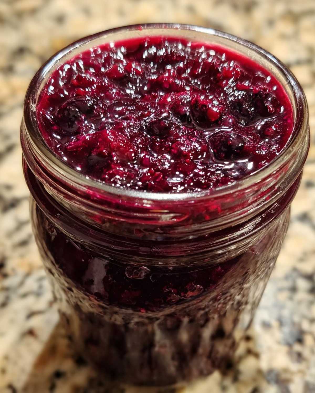 Homemade Blueberry Jam - detail 1
