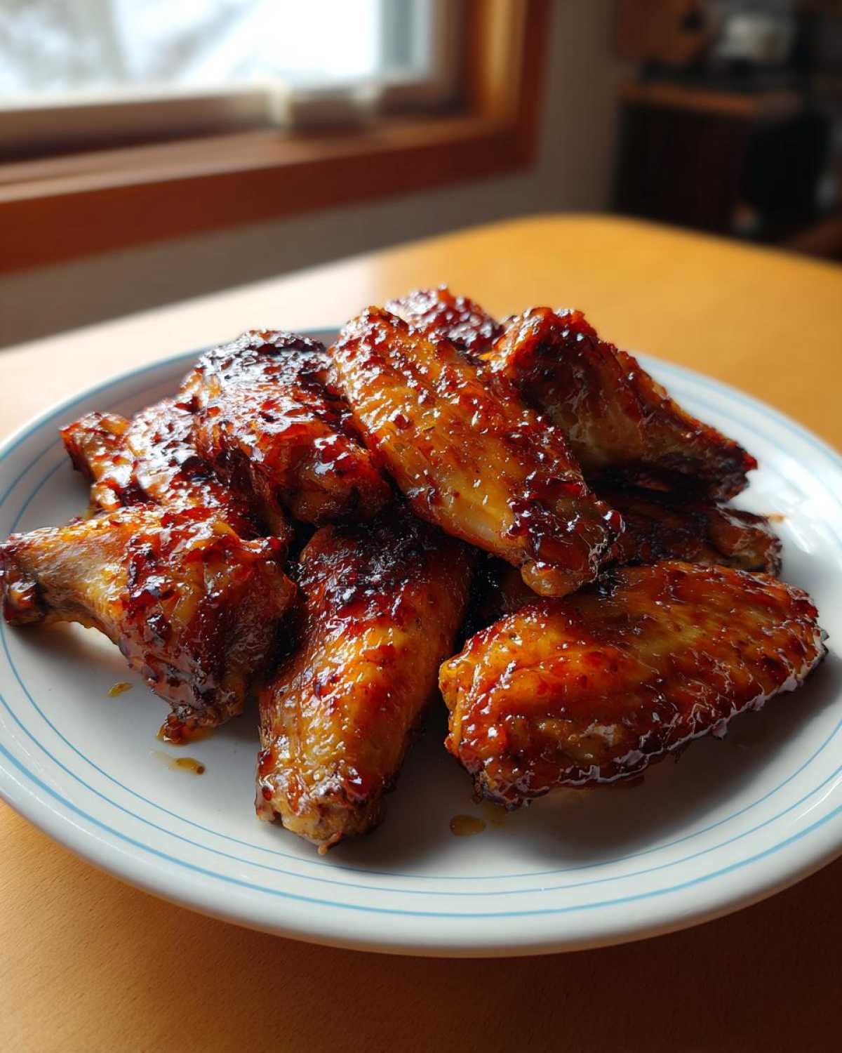 Honey-Soy Glazed Chicken Wings - detail 1