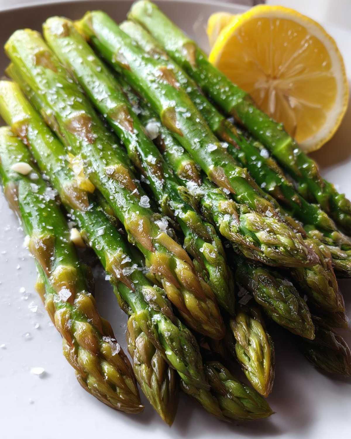 Lemon-Garlic Asparagus - detail 1