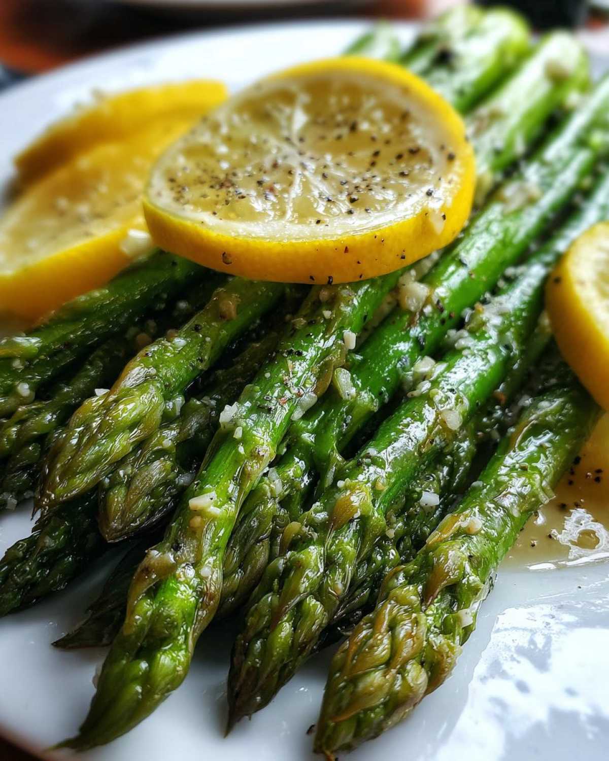 Lemon-Garlic Asparagus - detail 2