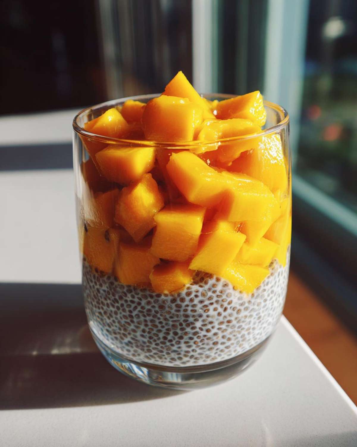 Mango Chia Seed Pudding - detail 2