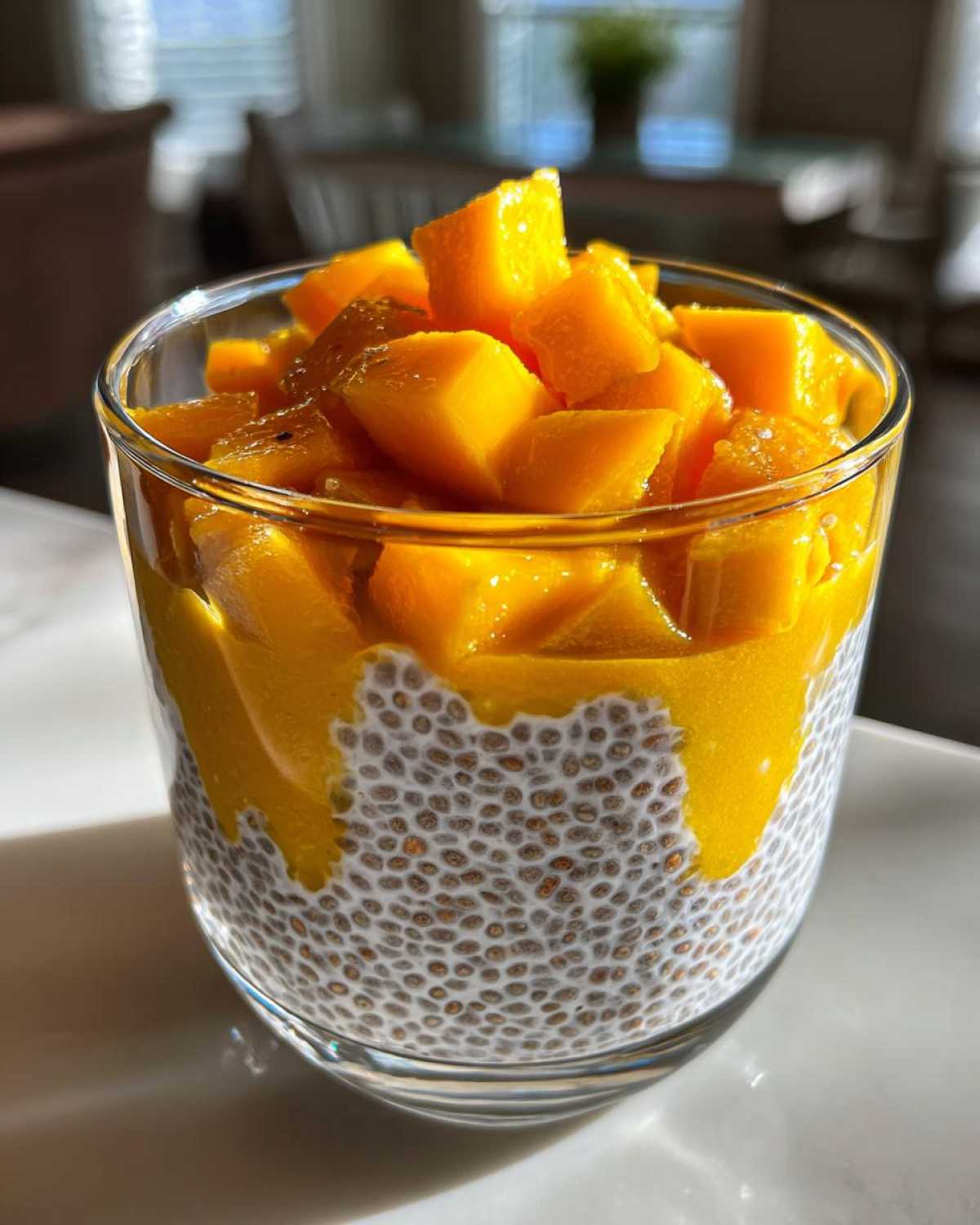 Mango Chia Seed Pudding - detail 3
