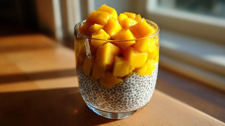 Mango Chia Seed Pudding