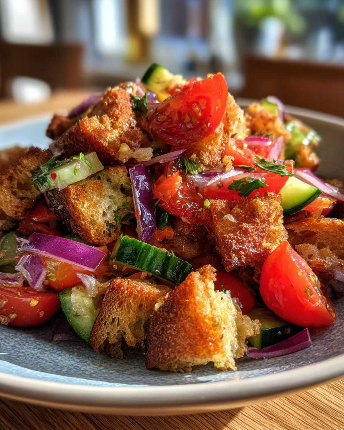 Panzanella Bread Salad - detail 1