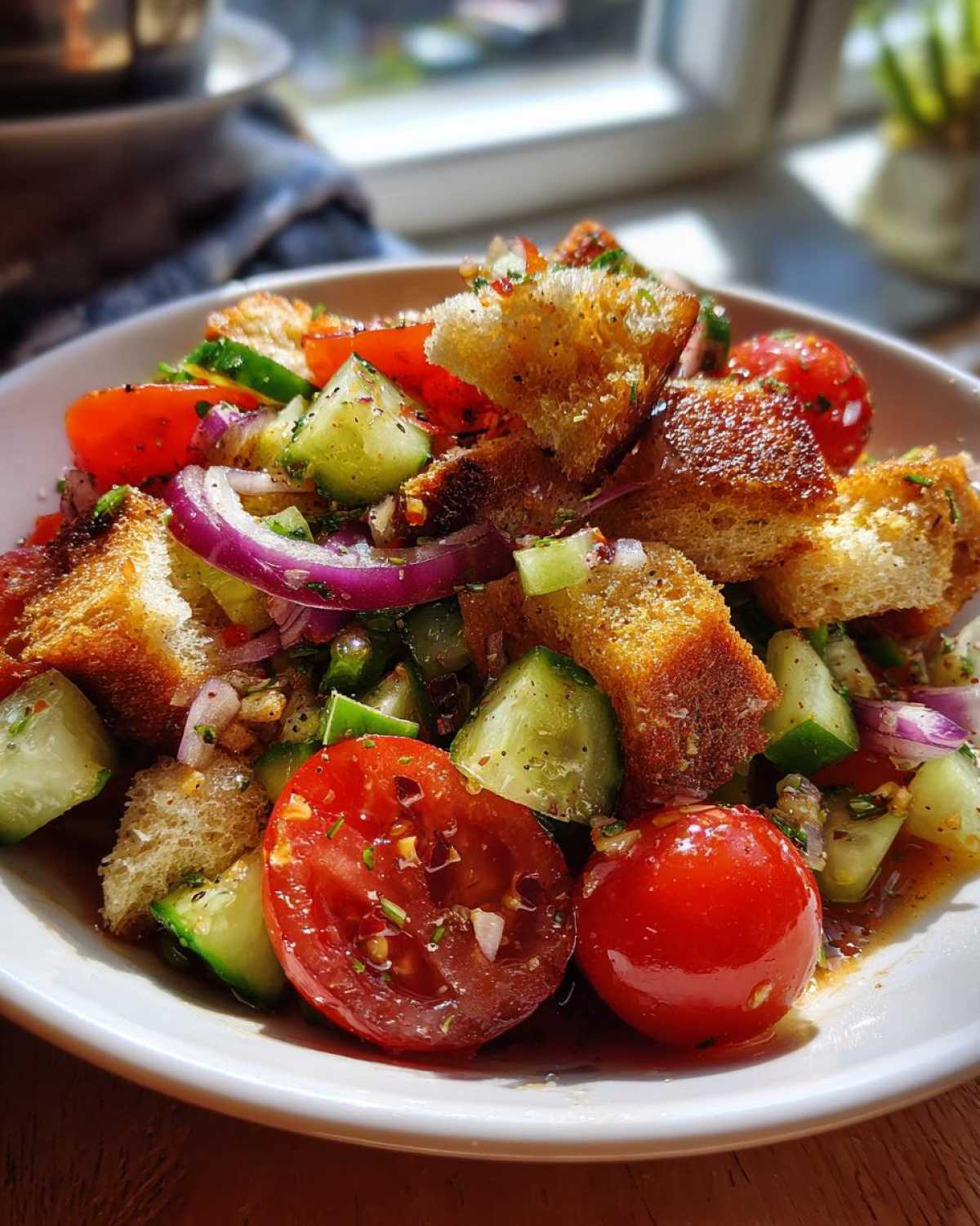 Panzanella Bread Salad - detail 2