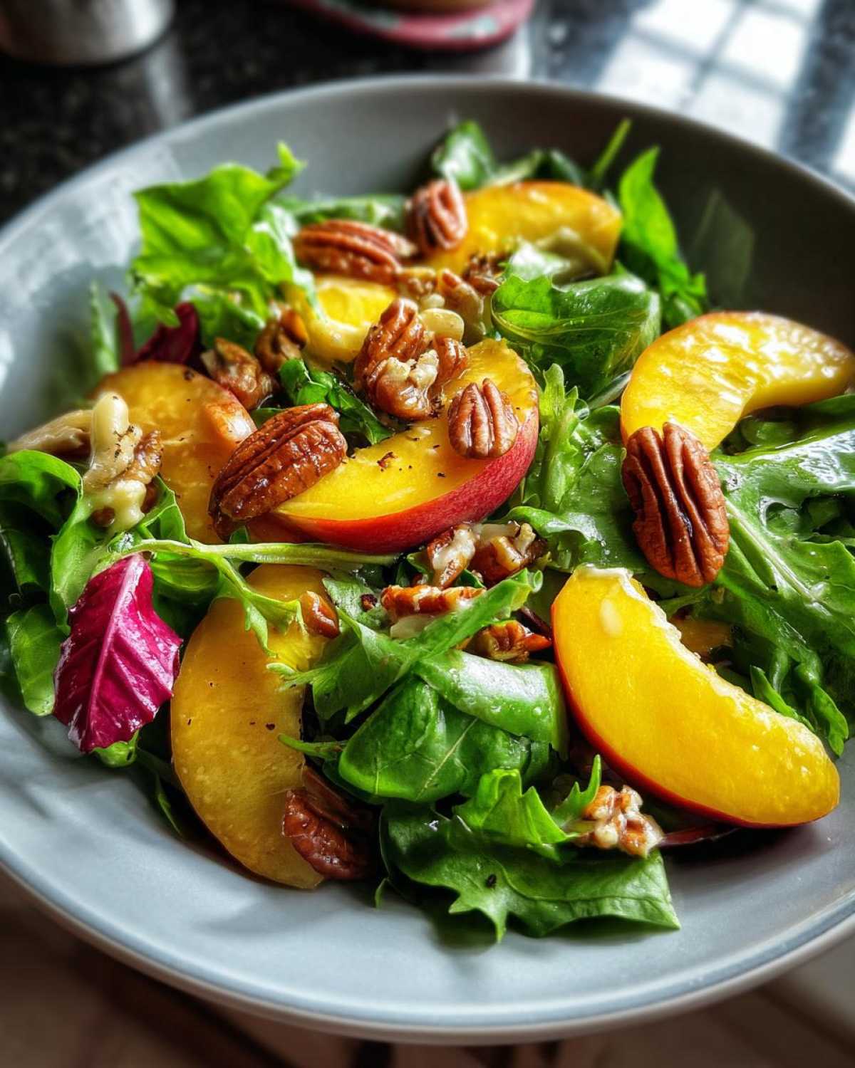 Peach Pecan Salad - detail 3