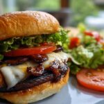 Portobello Mushroom Burger