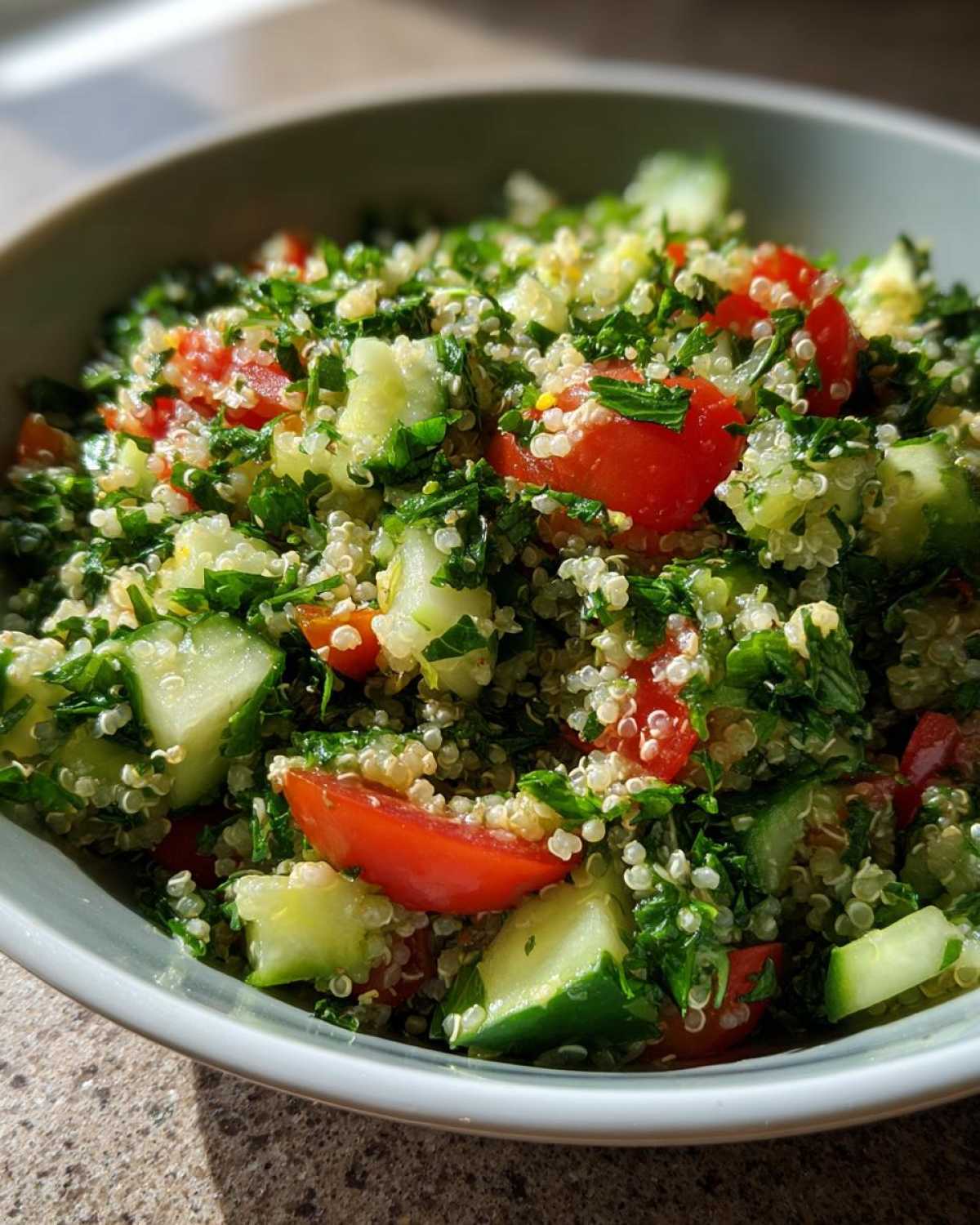 Quinoa Tabbouleh Salad - detail 1