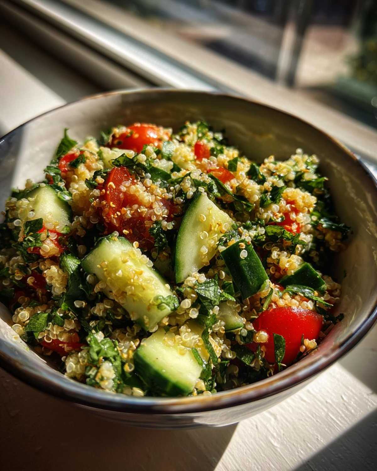 Quinoa Tabbouleh Salad - detail 2