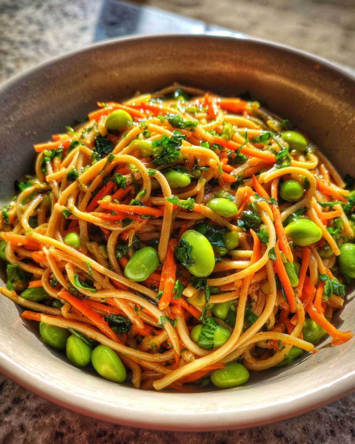 Soba Noodle Salad - detail 3