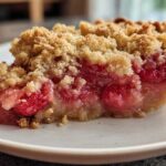 Strawberry Rhubarb Crumble