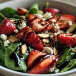 Strawberry Spinach Salad