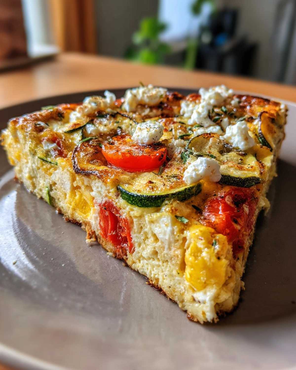 Summer Vegetable Frittata - detail 2