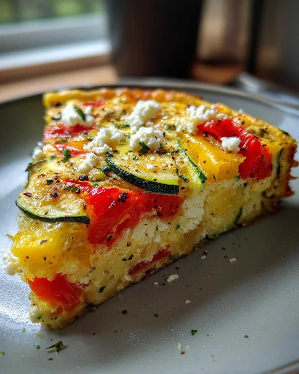 Summer Vegetable Frittata - detail 3