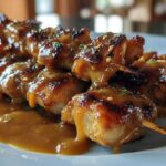 Thai Chicken Satay Skewers