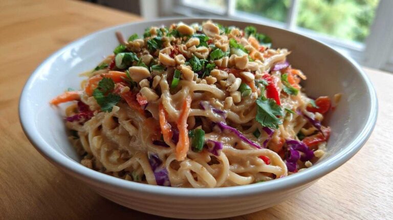 Amazing Easy 30-Minute Thai Peanut Noodle Salad Thai Peanut Noodle Salad