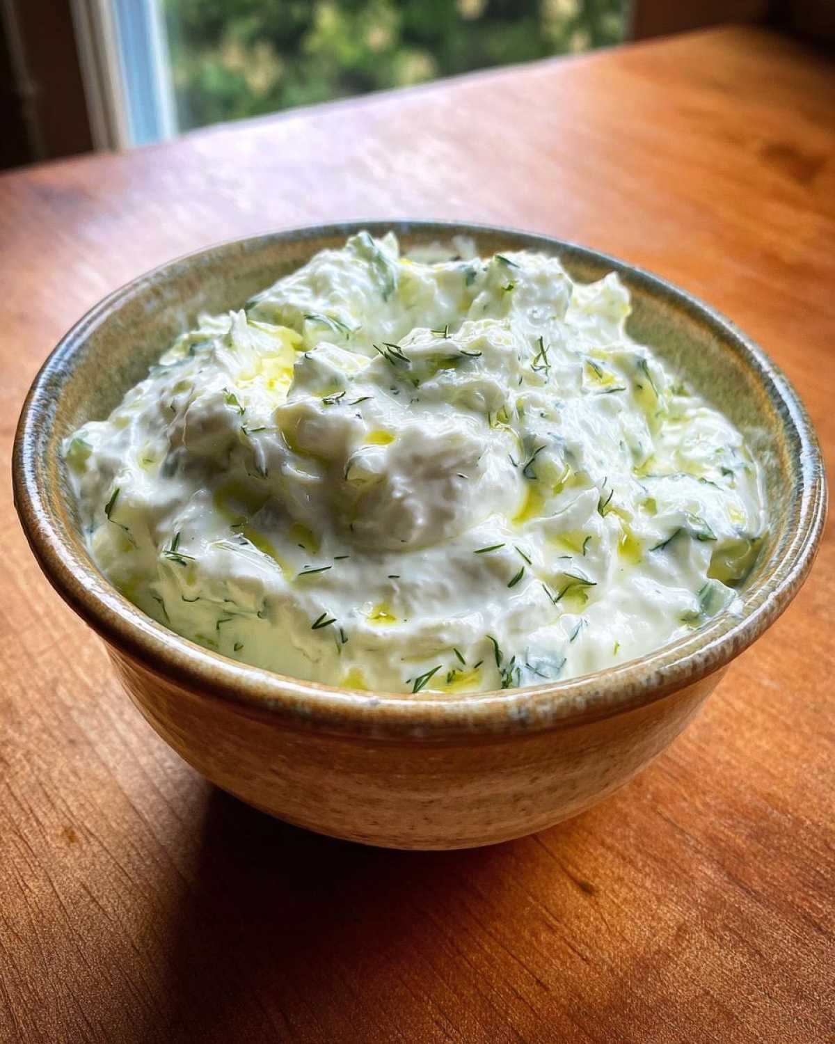 Tzatziki Cucumber Dip - detail 1