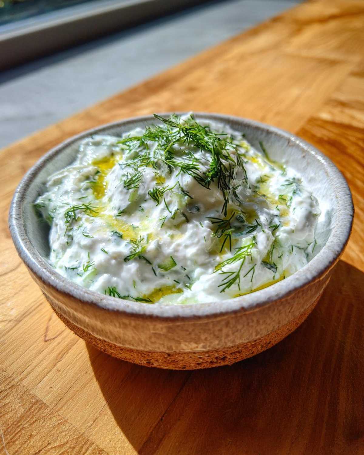 Tzatziki Cucumber Dip - detail 2