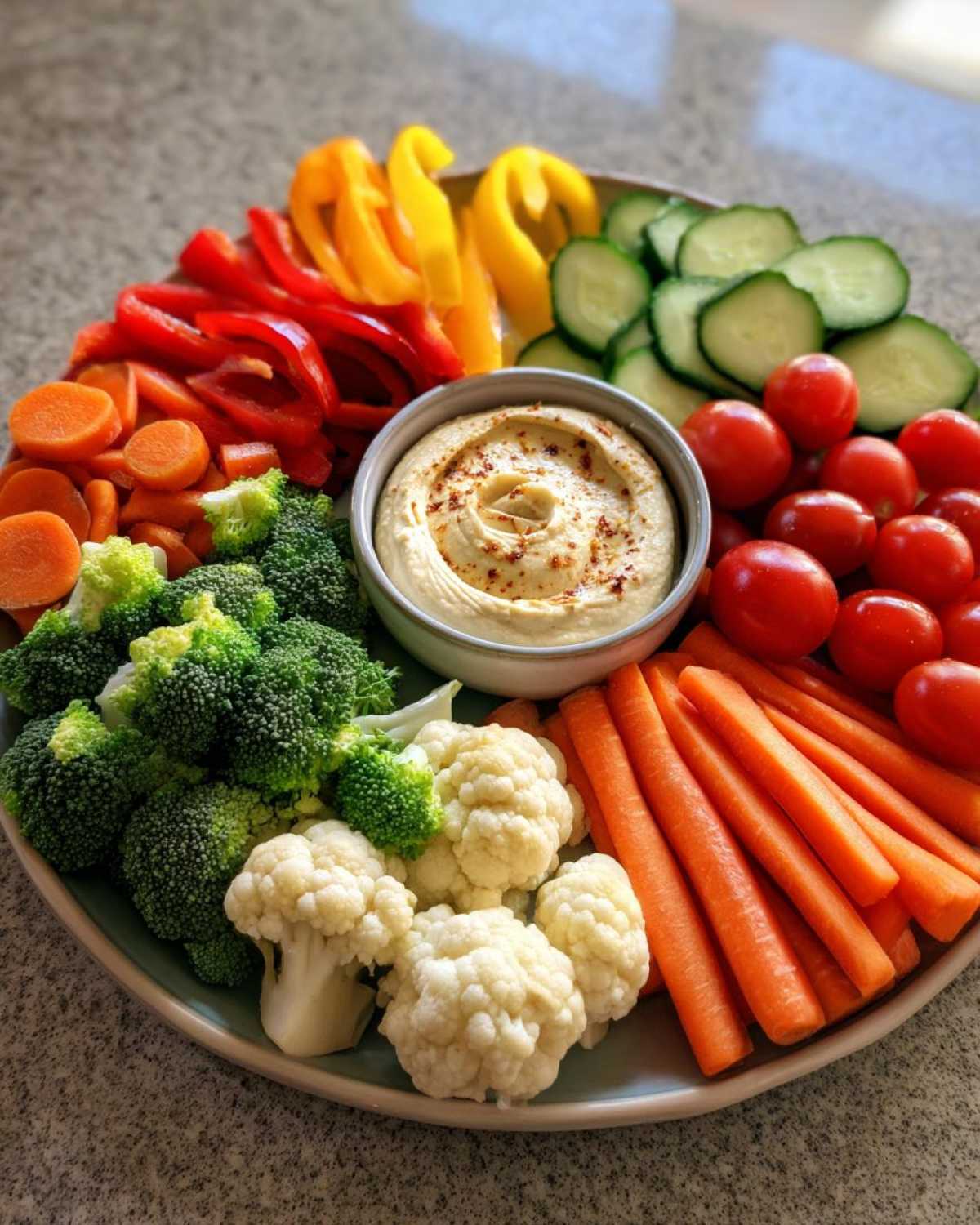 Veggie & Hummus Platter - detail 3
