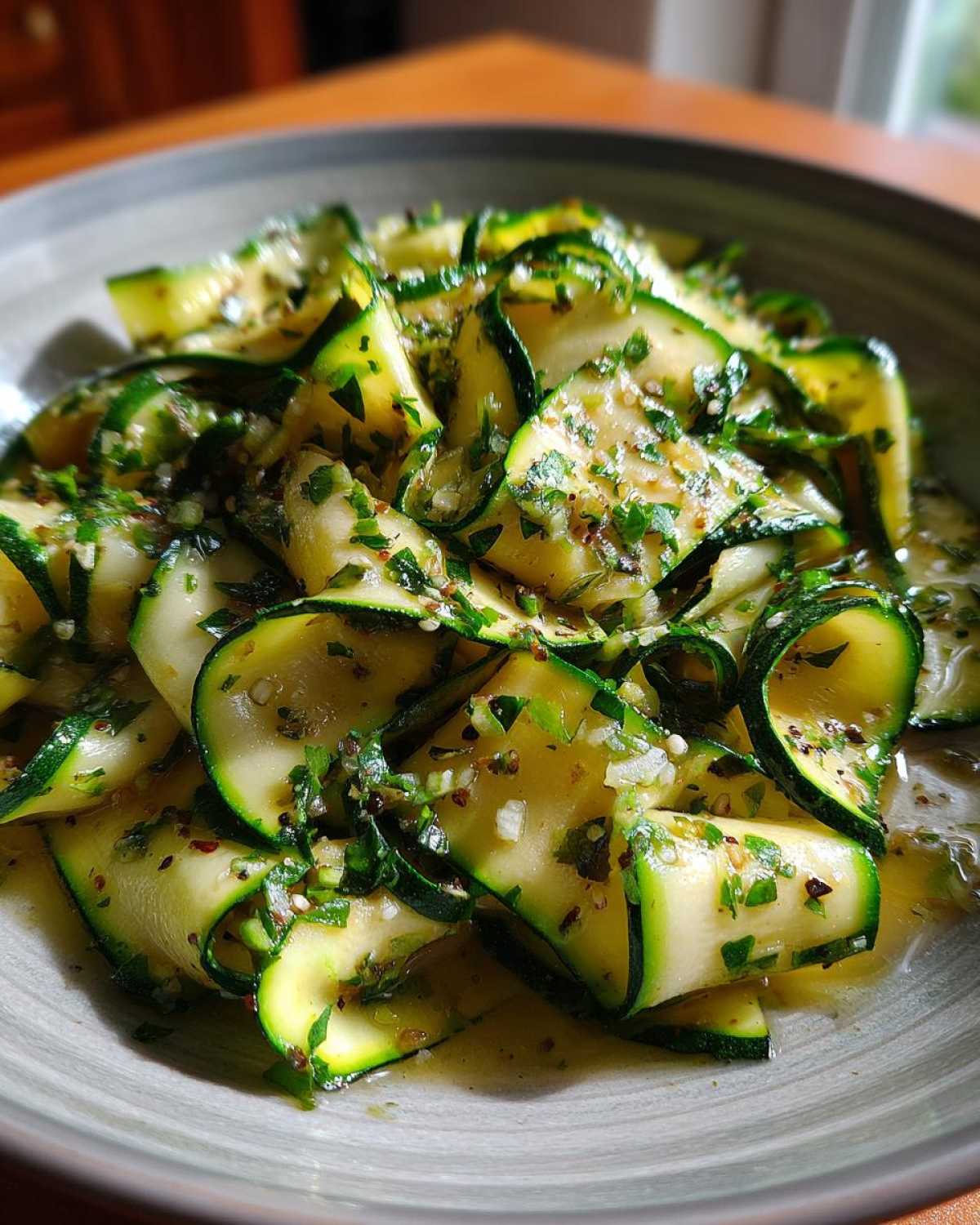Zucchini Ribbon Salad - detail 3