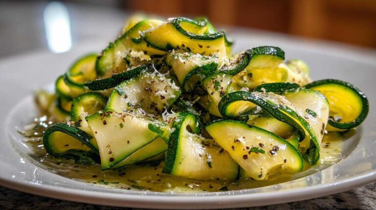 Zucchini Ribbon Salad
