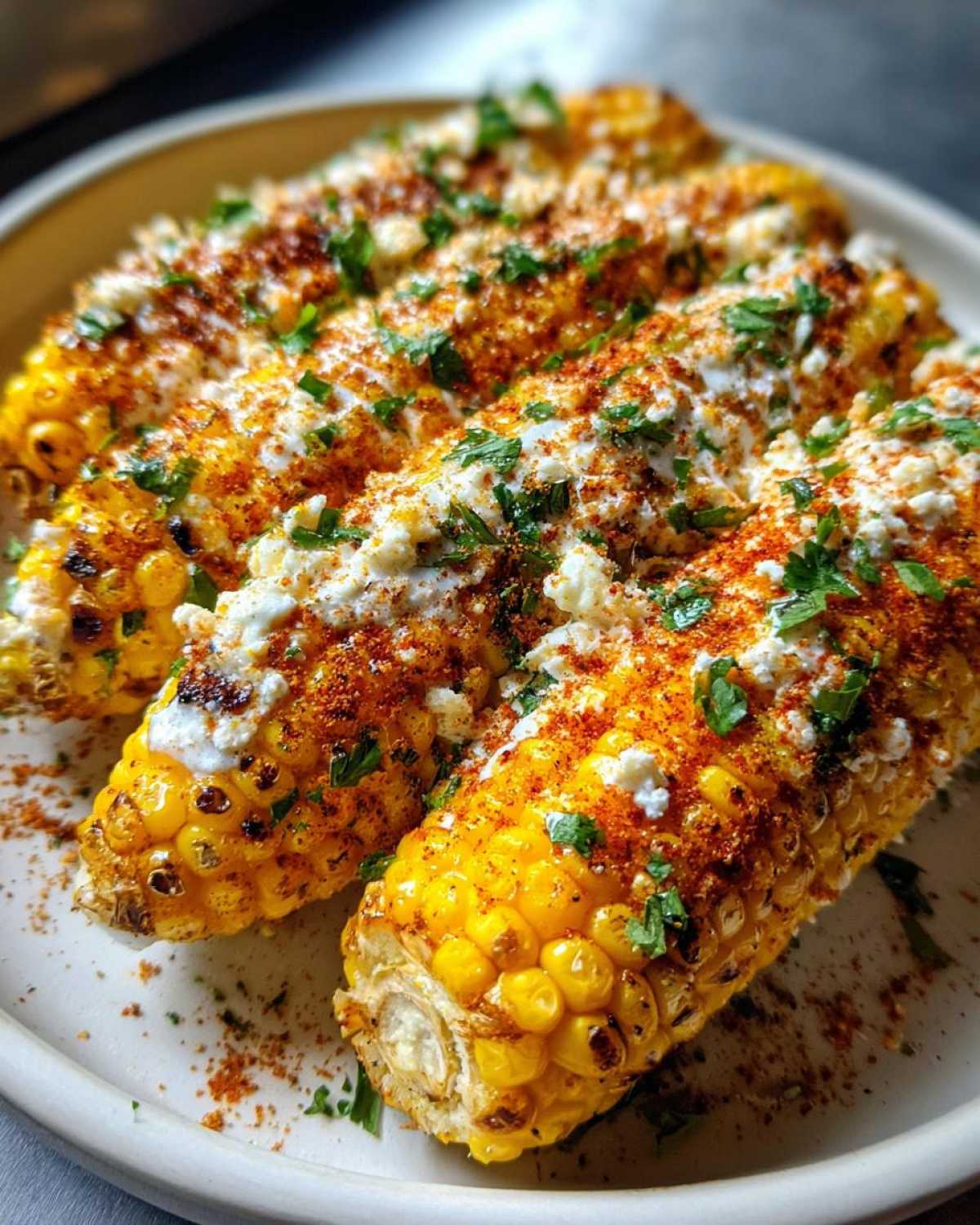 Baked Mexican Street Corn - detail 3