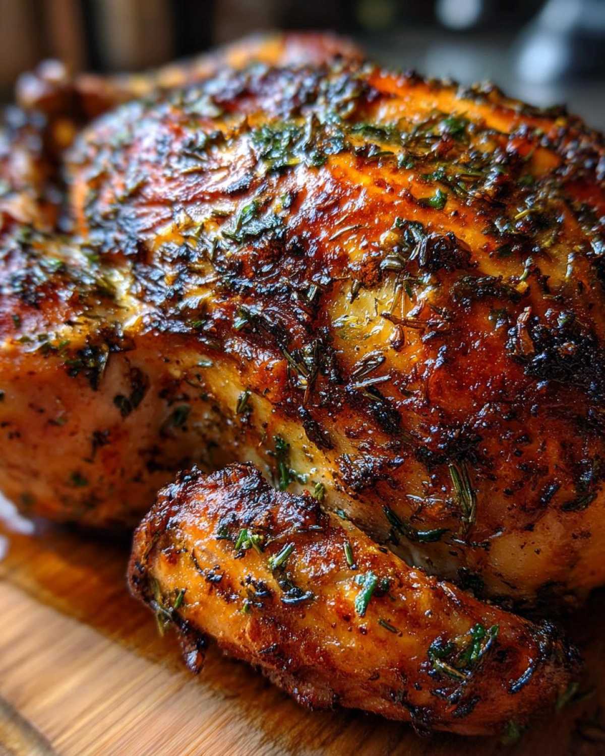 Beer Can Chicken with Herb Rub - detail 2