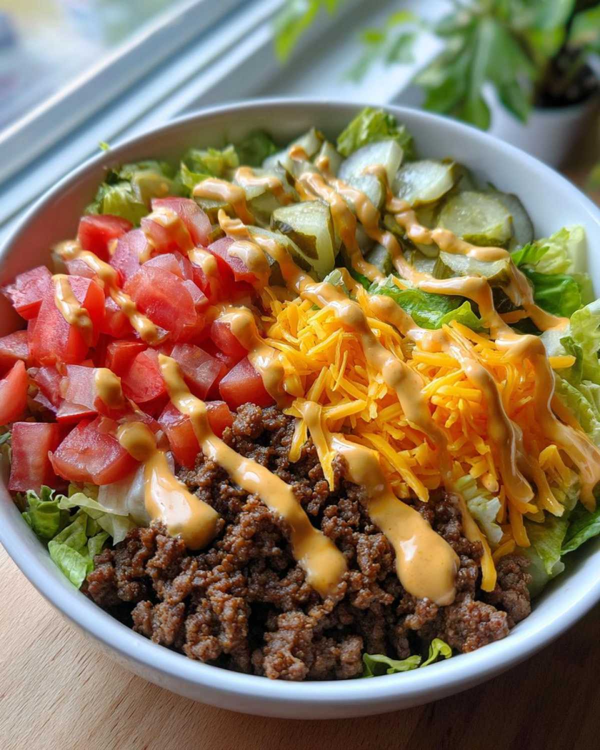 Cheeseburger Salad Bowls - detail 3