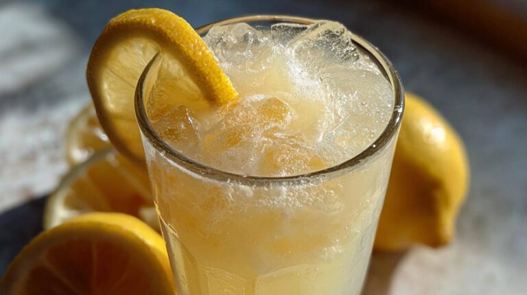 Creamy Lemonade with Sweetened Condensed Milk