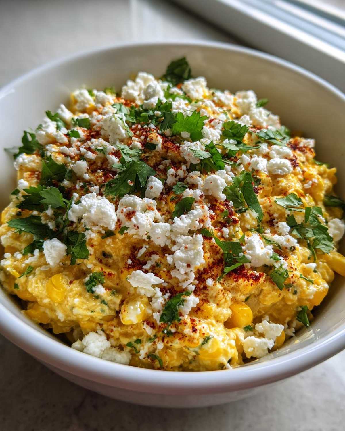 Easy Mexican Street Corn Dip - detail 2