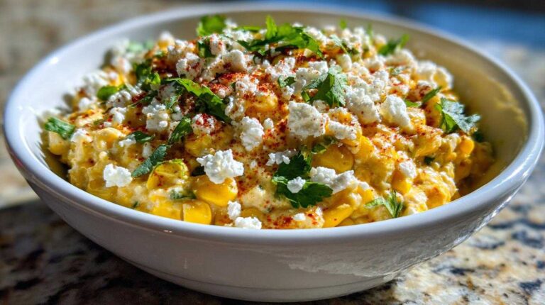 Easy Mexican Street Corn Dip