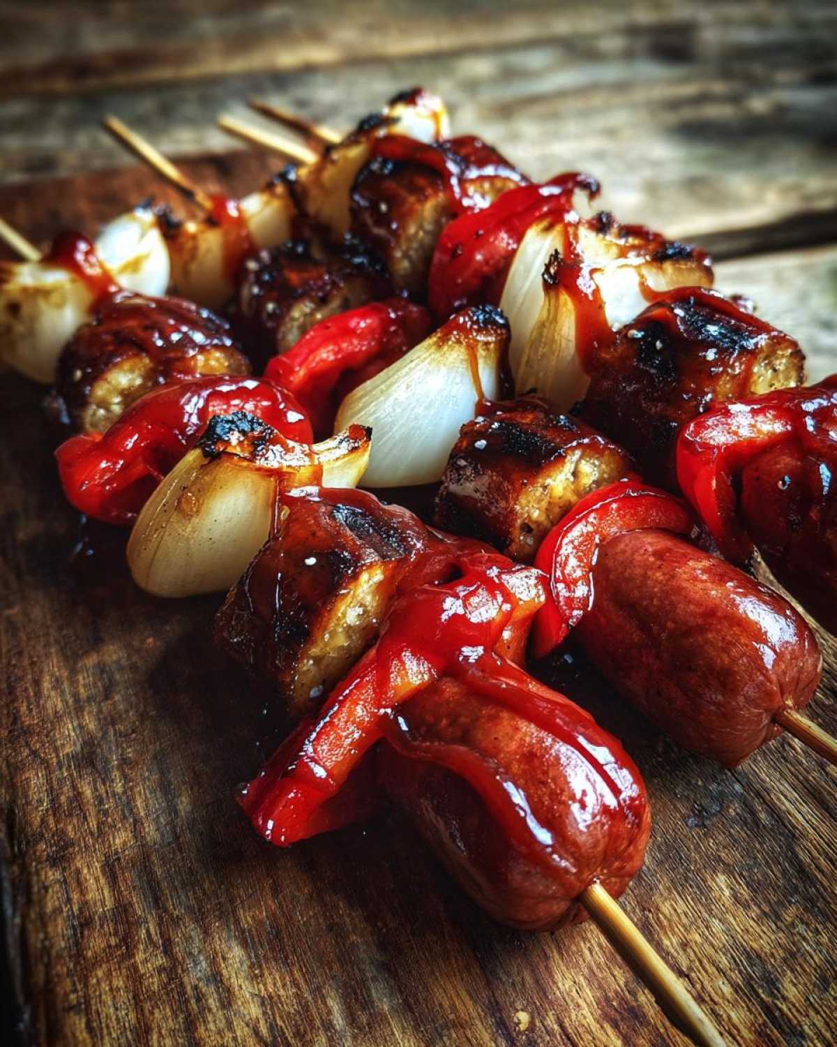 Firecracker Hot Dog Skewers - detail 4