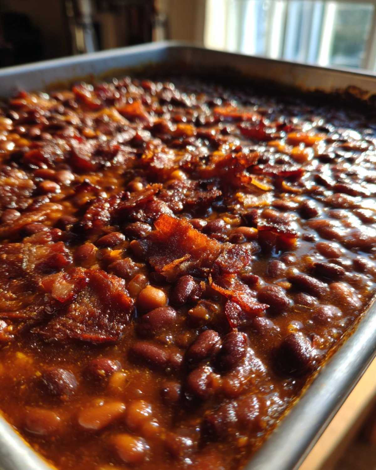 Five-Bean Bake with Bacon and Molasses - detail 3