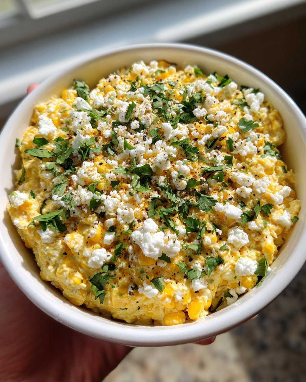 Instant Pot Mexican Street Corn Dip - detail 1