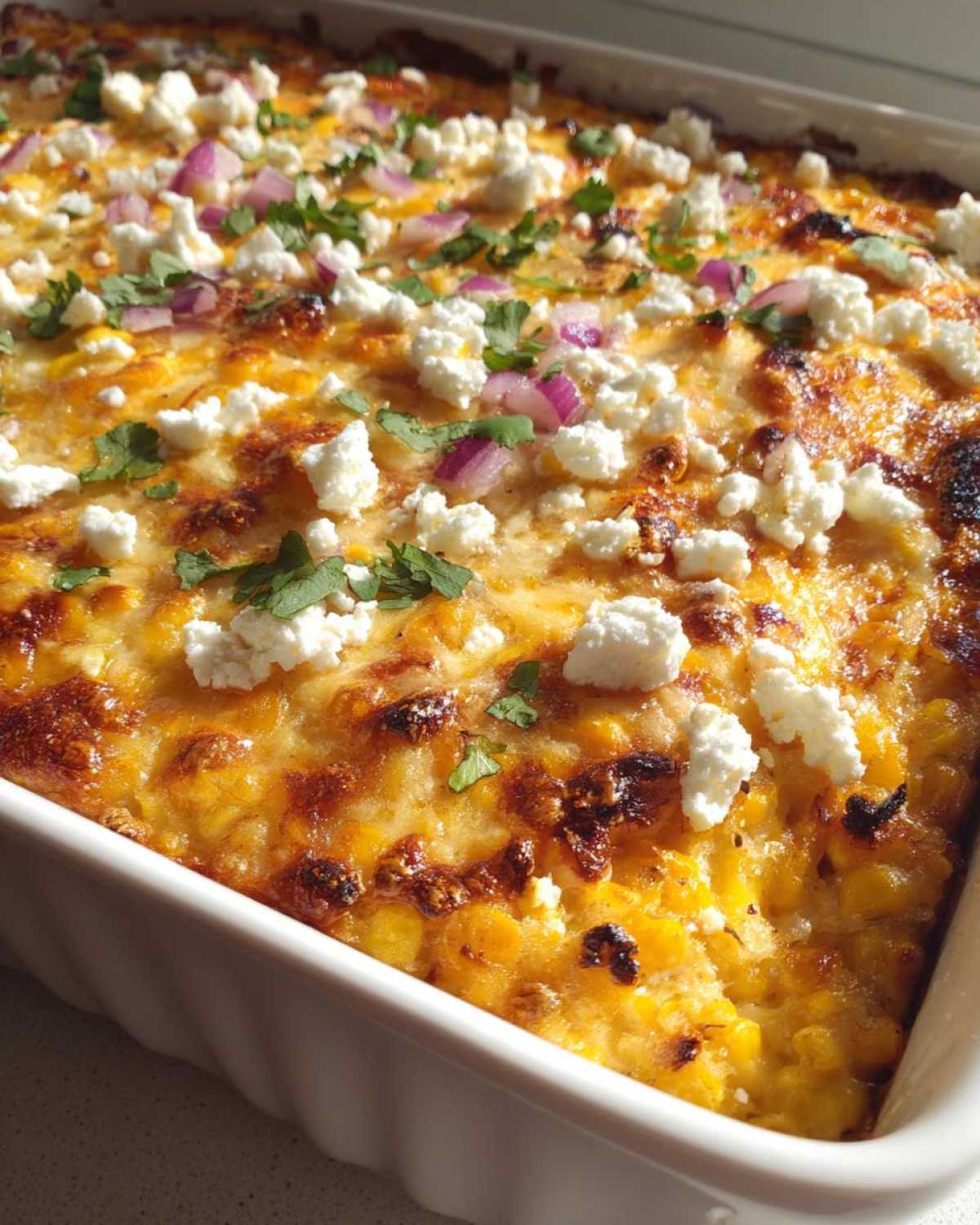 Mexican Street Corn Casserole - detail 2