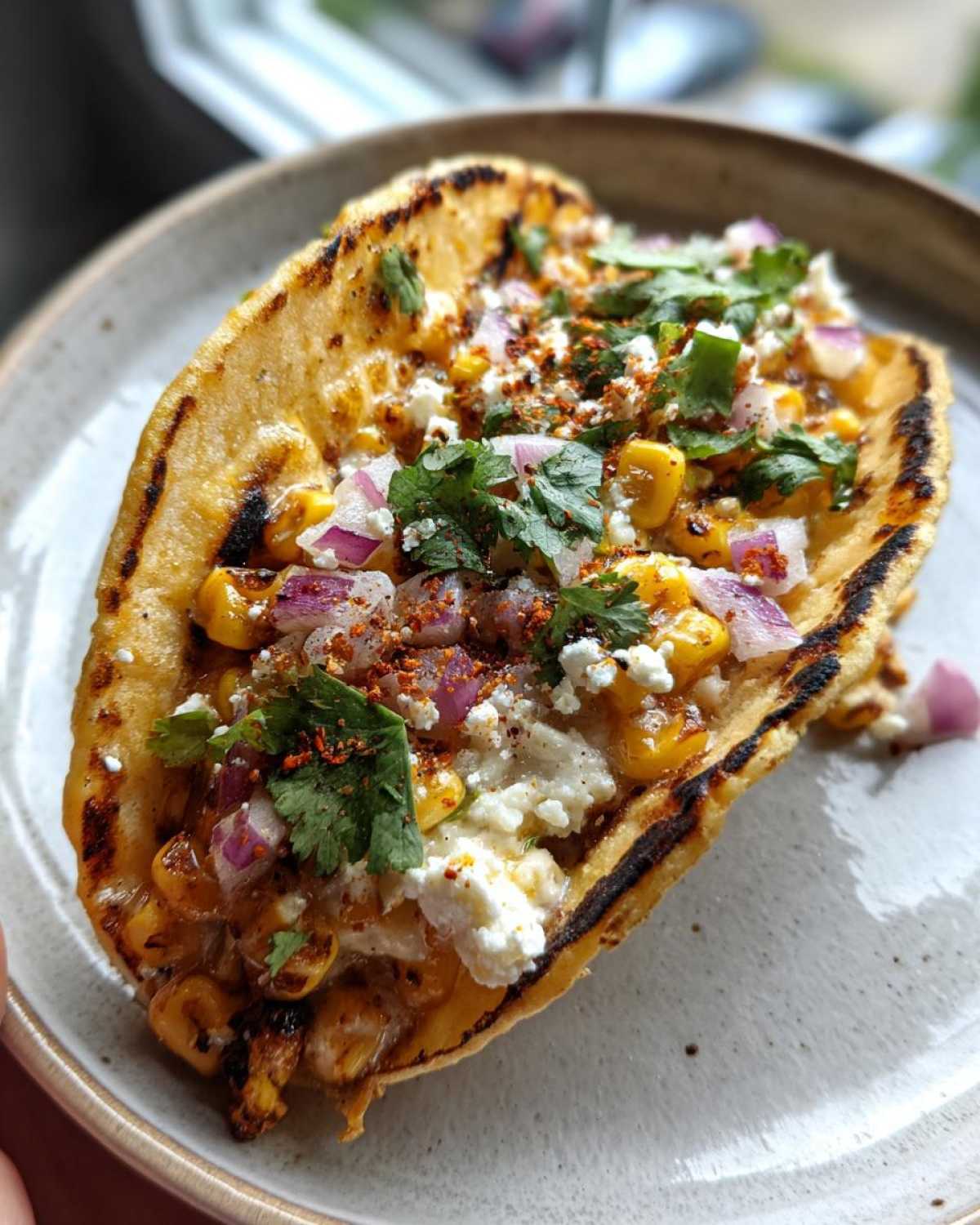 Mexican Street Corn Tacos - detail 1